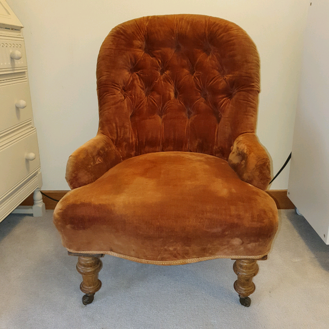 gumtree antique nursing chair